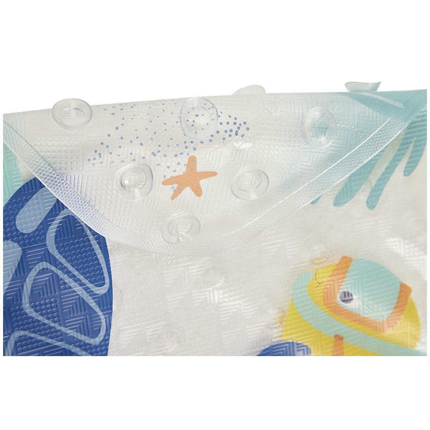 Tapis de bain XXL 40x90 cm Aloha 2.0 - Transparent (Prémaman) - Image 5