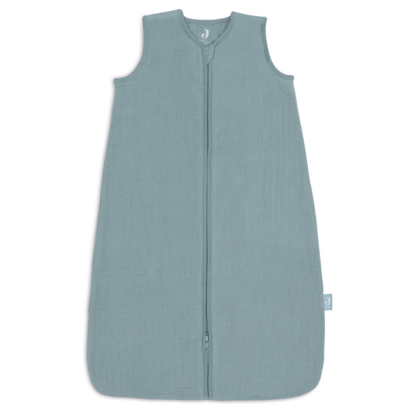 Gigoteuse sans manches 110cm gaze de coton Sea Green