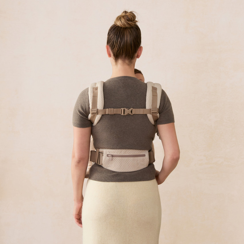 Porte bébé Omni Deluxe Mesh 4 positions Natural Beige 