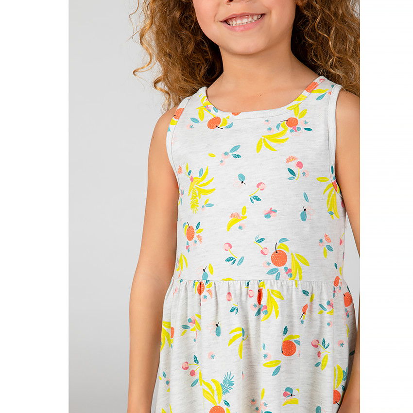 Lot de 3 robes en coton fille 