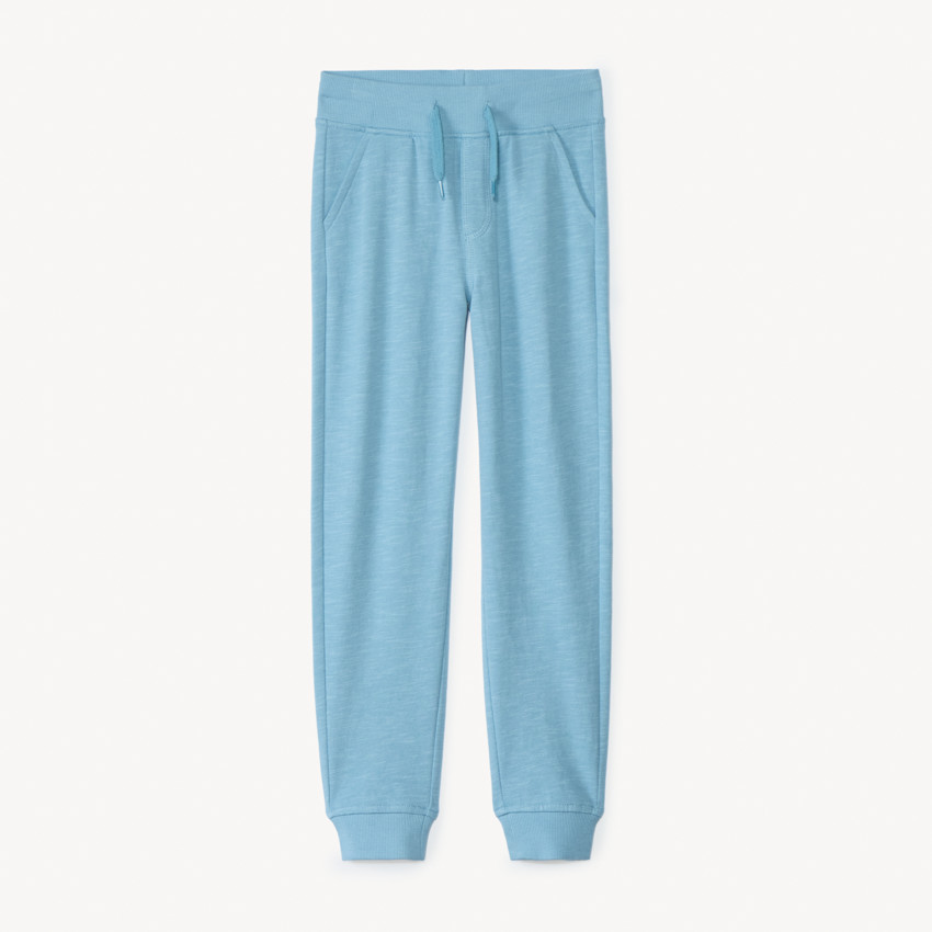 Jogging en molleton slub uni pour garçon