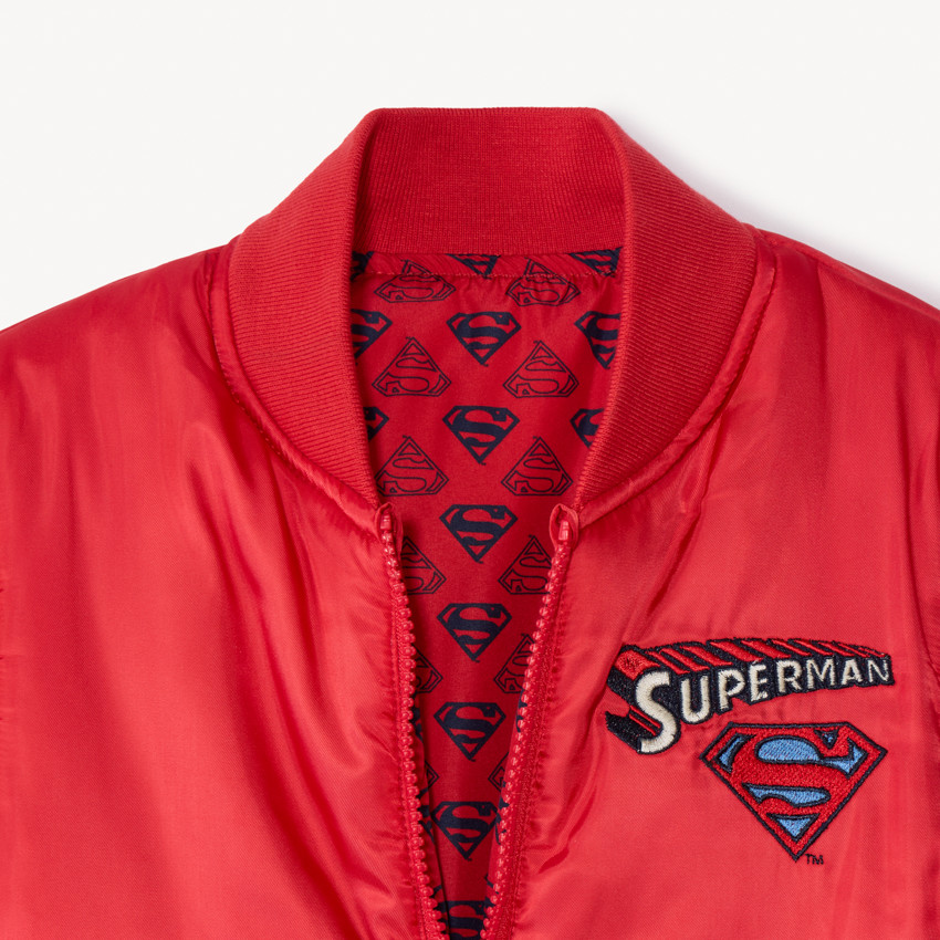 Bombers réversible Superman Warner pour garçon 