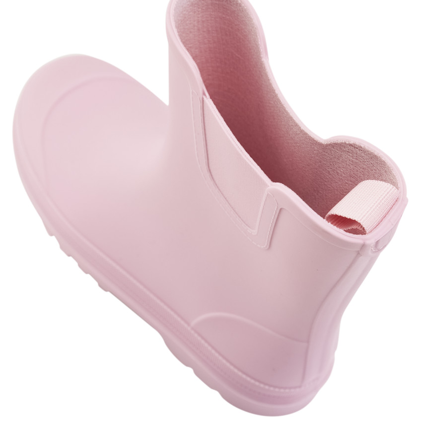 Bottes de pluie en caoutchouc roses pour fille 