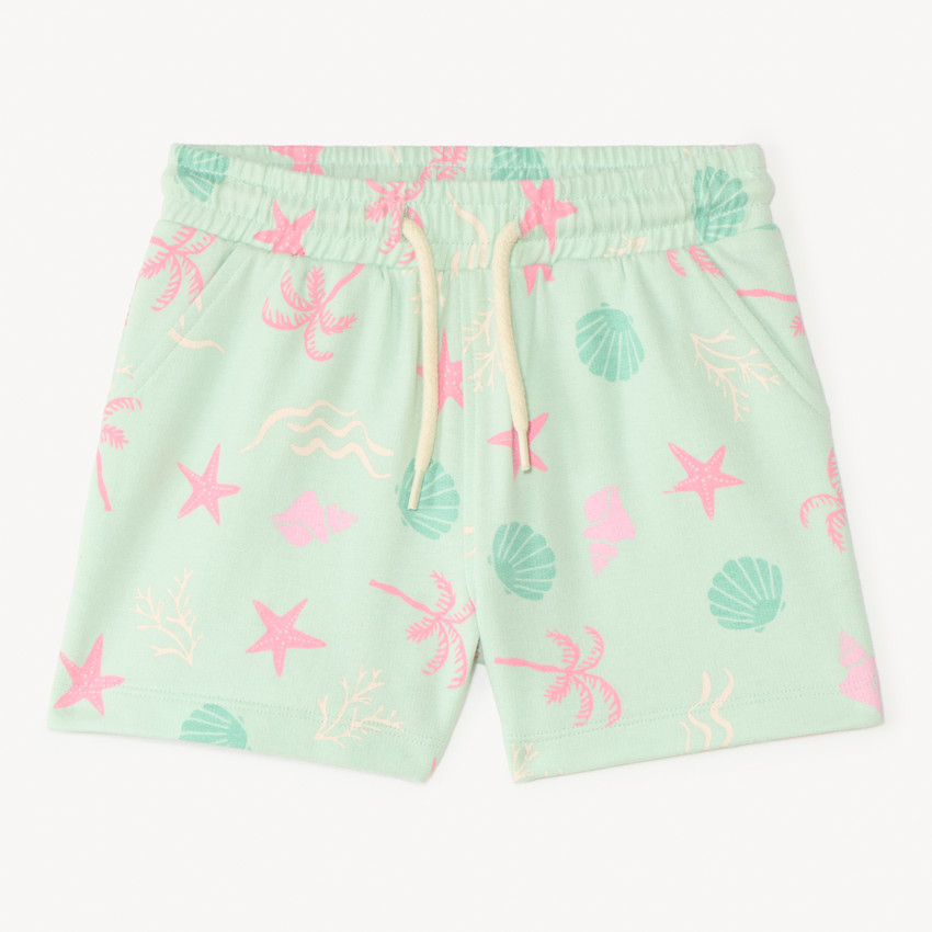 Short en molleton fantaisie pour fille  