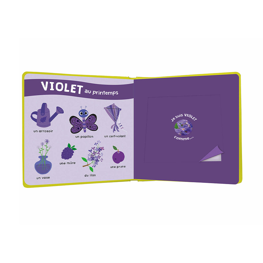 Imagier olfactif "Mon livre des odeurs et des couleurs - Les saisons" 