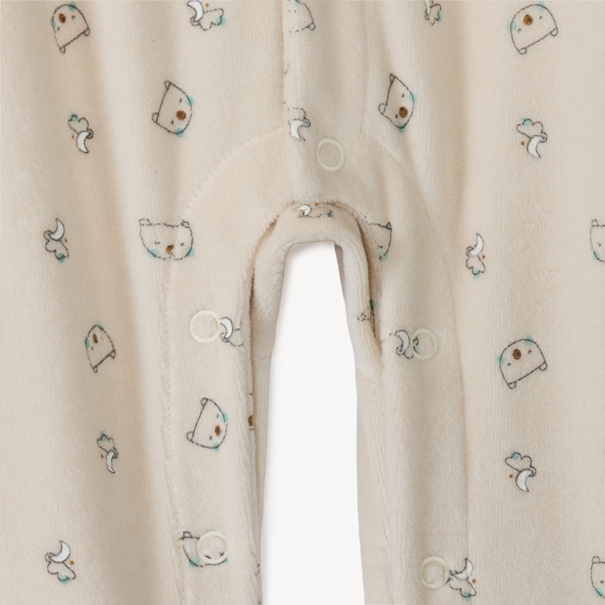 Set naissance 3 pièces motif ourson pour bébé 