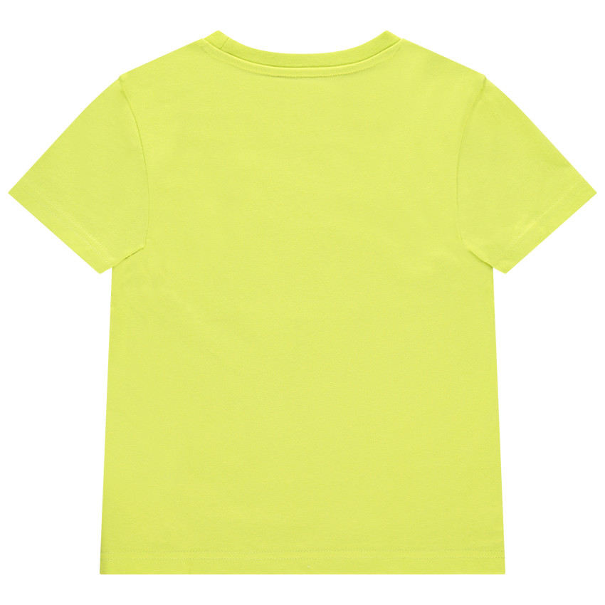 T-shirt manches courtes motif crocodile ludique en coton 