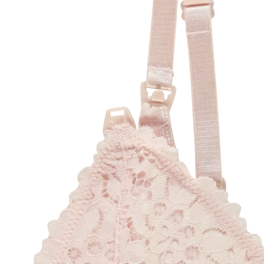 Soutien-gorge de grossesse effet dentelle 