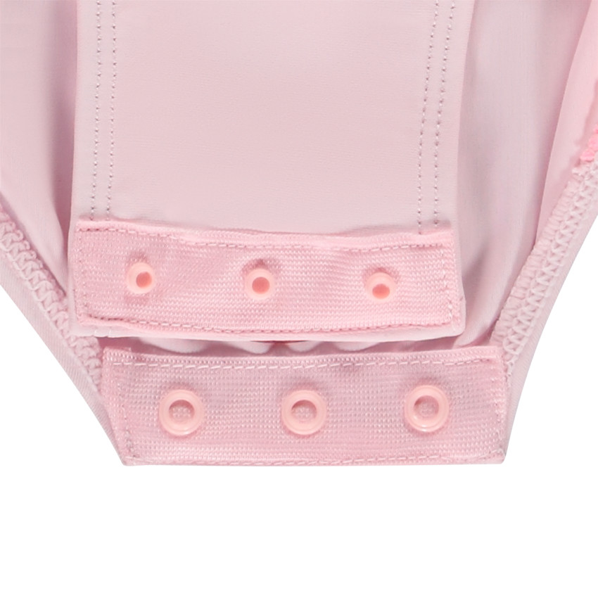 Maillot de bain 1 pièce anti-UV avec print flamant rose pour bébé fille 