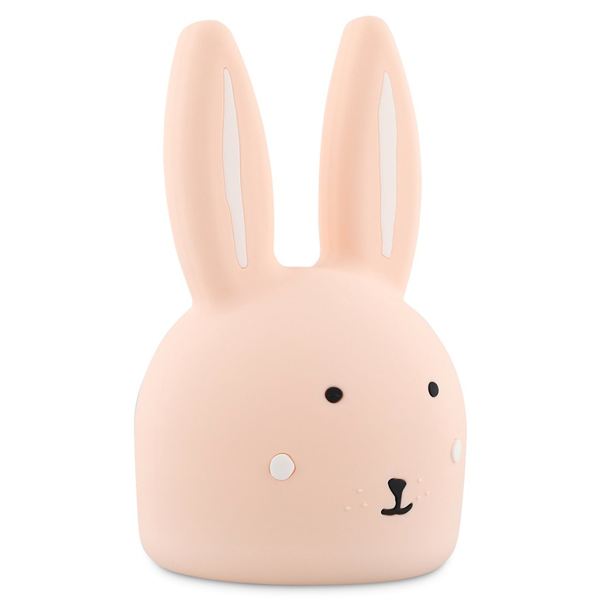 Veilleuse sans fil rechargeable Mrs Rabbit - Rose (Trixie) - Image 1