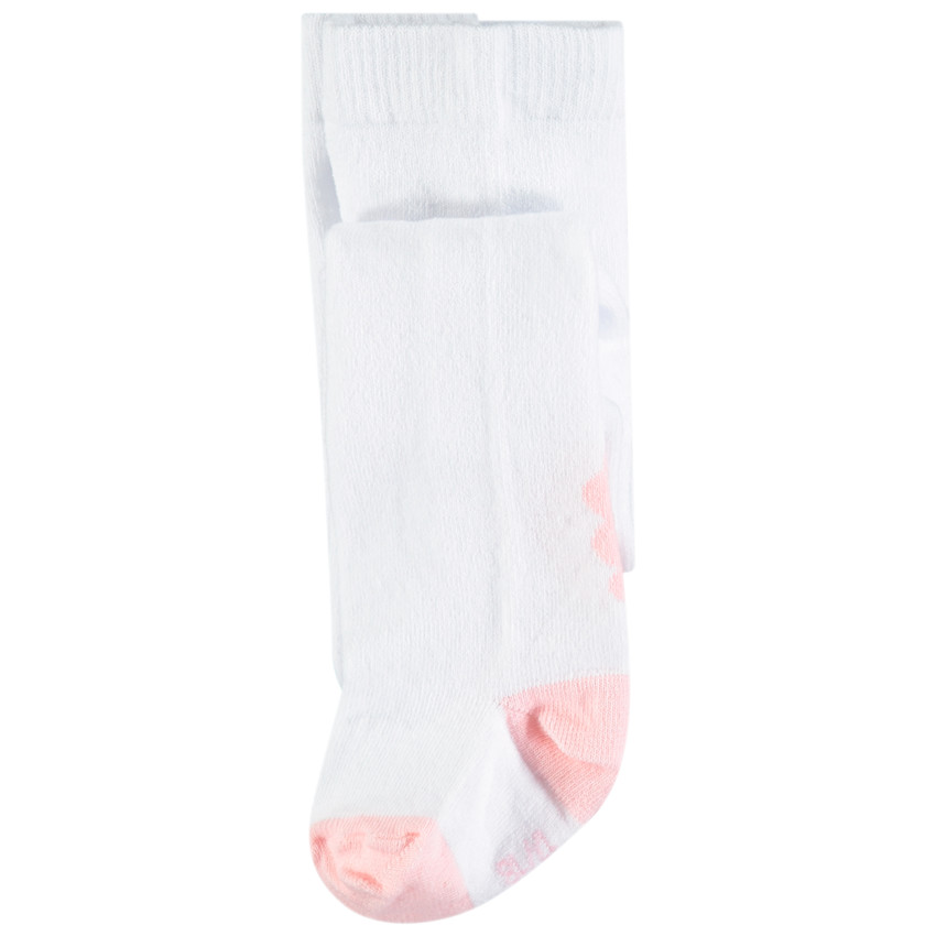 Collant épais bicolore 