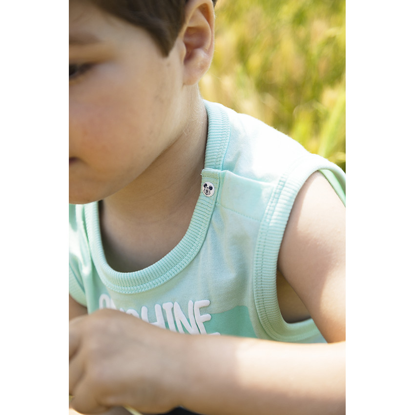 Débardeur en jersey print Mickey Disney pour bébé garçon 