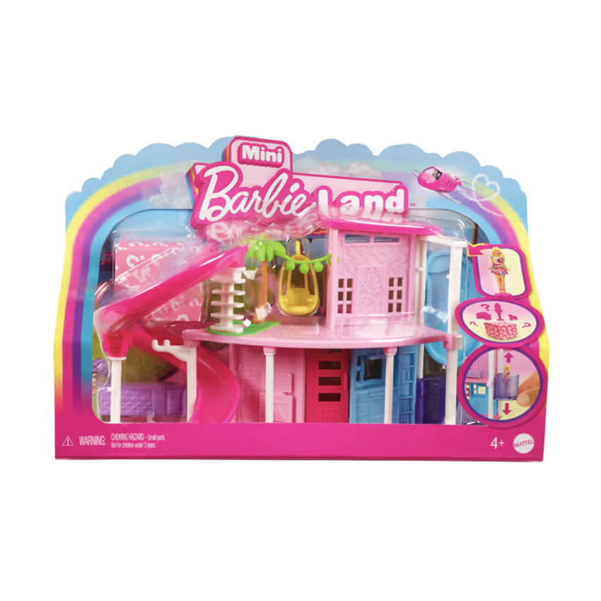Maison de poupées Mini Barbieland avec figurine et accessoires 