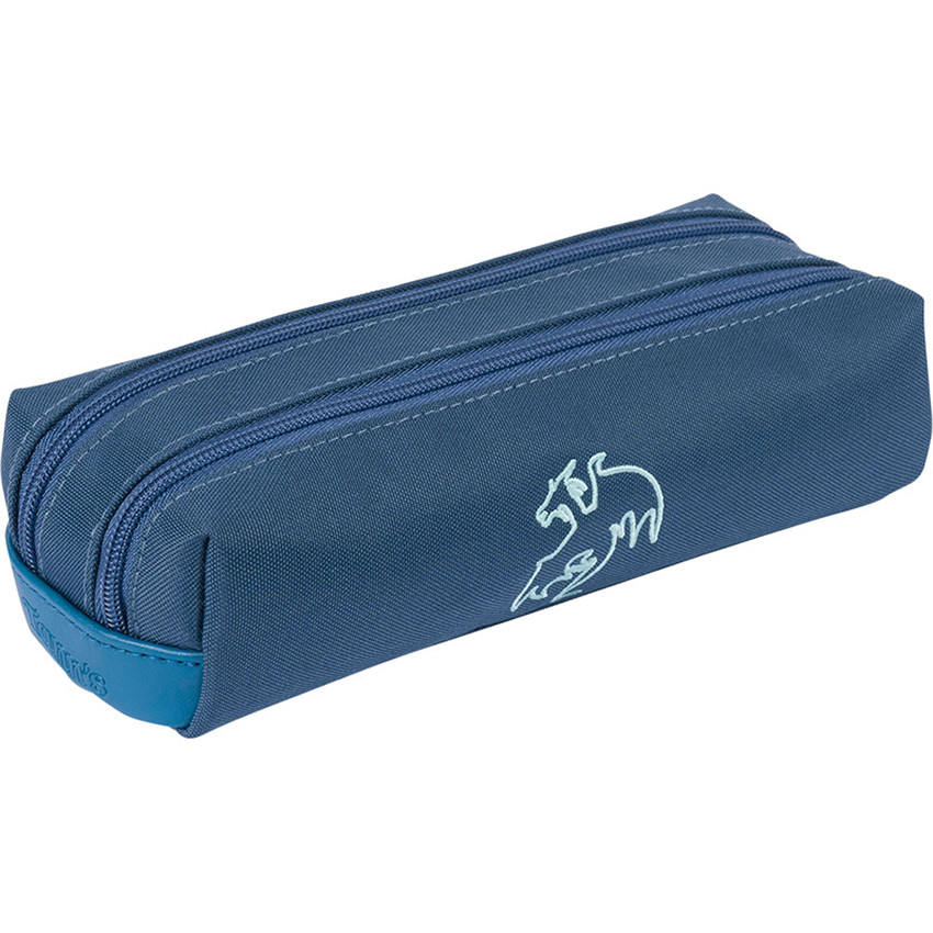 Trousse double les fantaisies de Merlin - bleu 