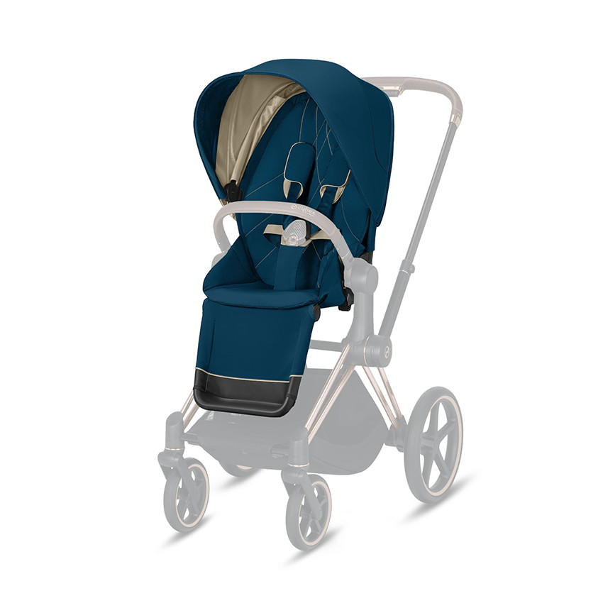 Haillage de poussette Priam - Mountain Blue 