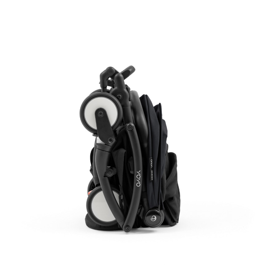 Poussette YOYO⁵ châssis + assise - Noir 
