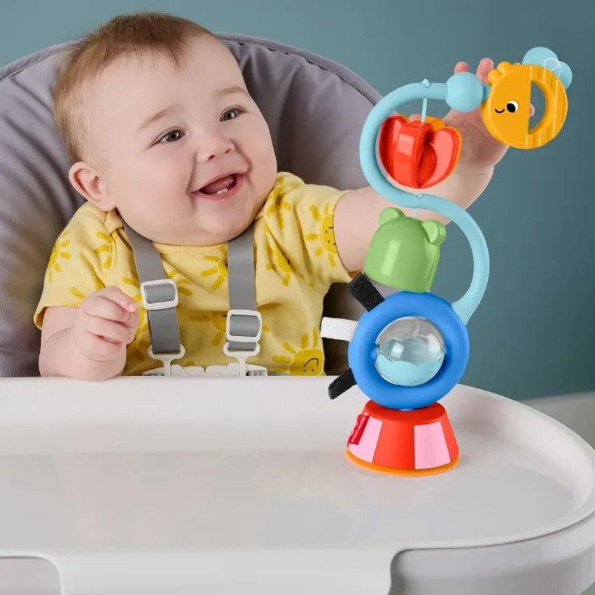 Hochet multi-activités pour chaise haute - Multicolore (Fisher Price) - Image 2