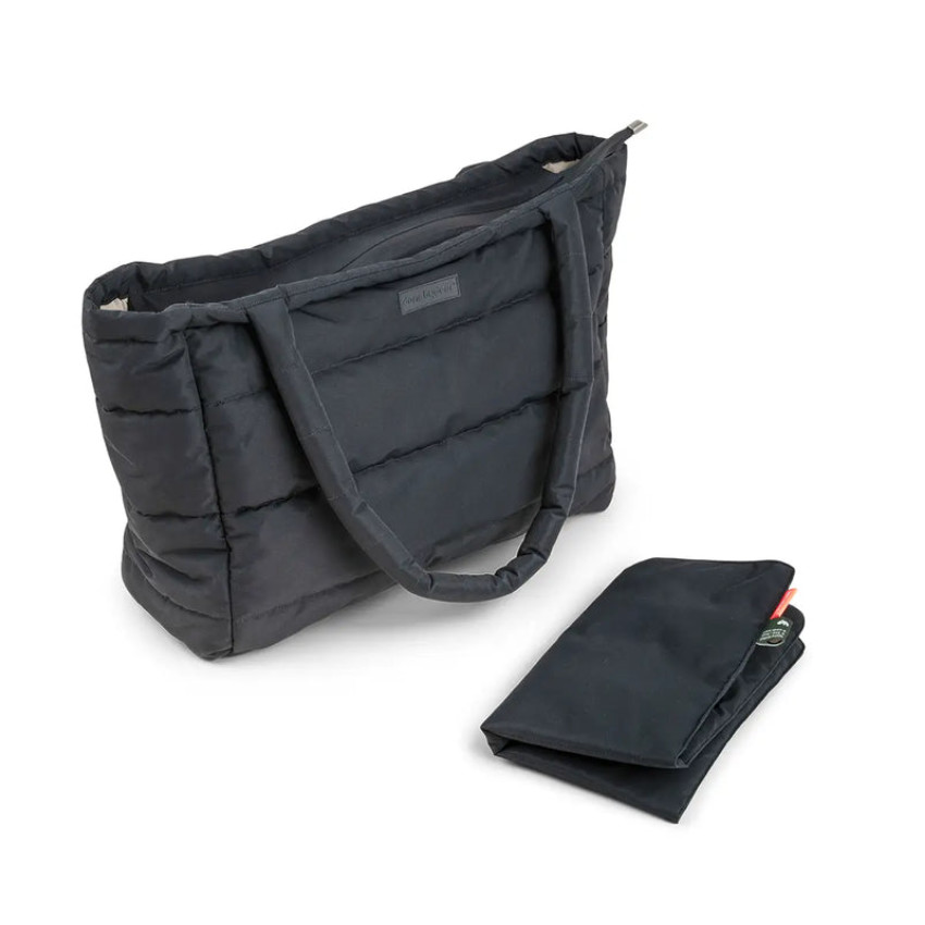 Sac à langer fourre-tout matelassé Noir 