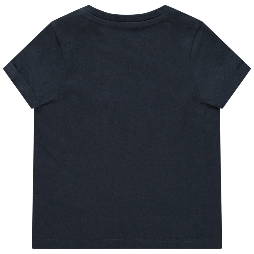 T-shirt manches courtes à poche et print dinosaure 