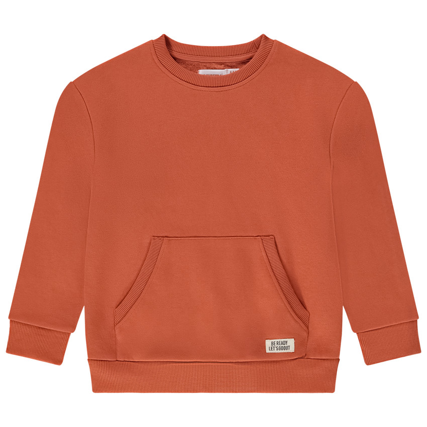 Sweat en molleton uni pour garçon 