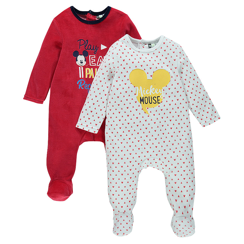 Lot De 4 Dors-bien NEXT - Pyjamas à Zip Double Sens, Taille 3 Mois