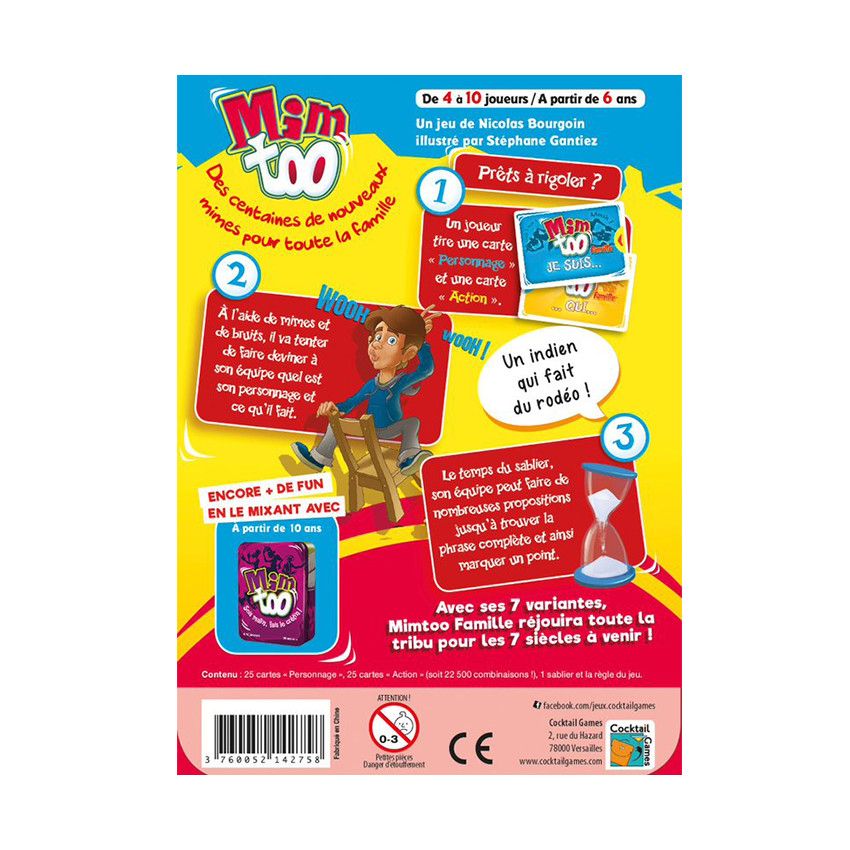 Jeux de Société - Mimtoo Family 