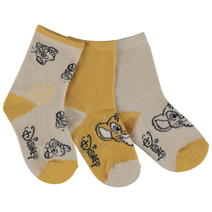 Lot de 3 paires de chaussettes Simba Disney pour bebe garcon Orchestra