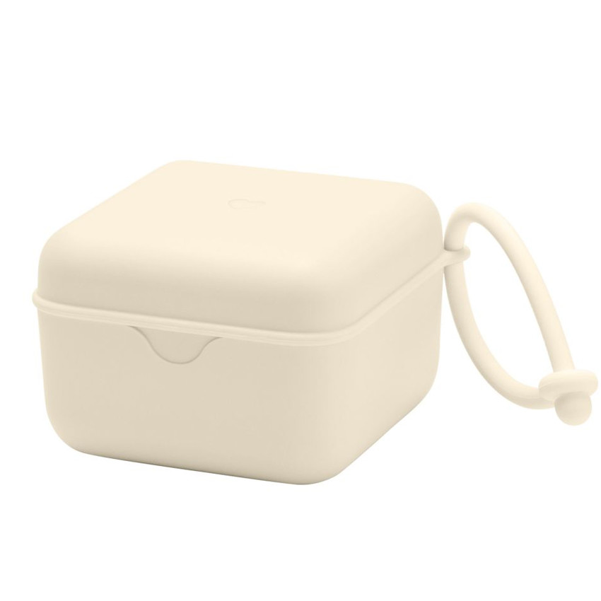 DUMMY BOX BIBS PACIFIER BOX IVORY 