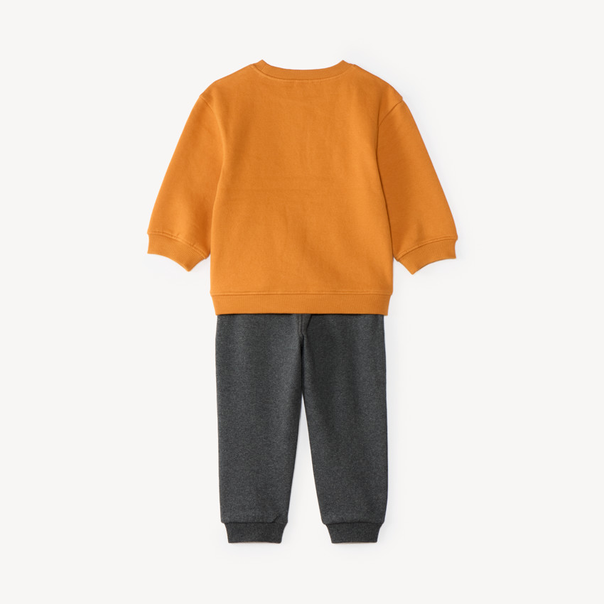 Ensemble de jogging bébé garçon en molleton print fantaisie 