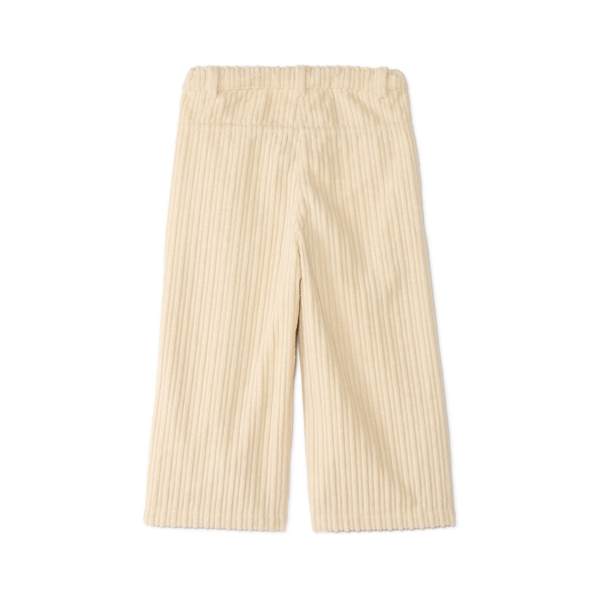 Pantalon en velours côtelé bébé fille motif fruits 