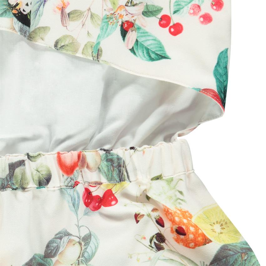 Junior - Combi-short imprimé fruits avec découpe au dos 