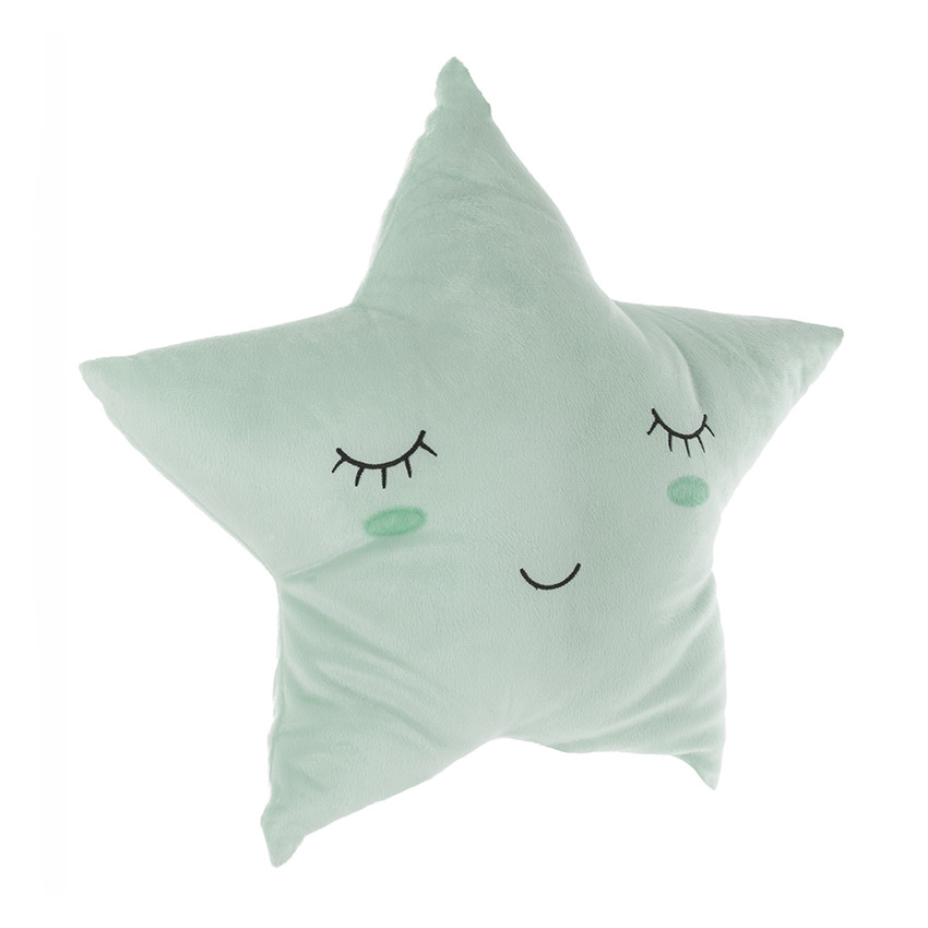 Coussin de décoration Etoile - Bleu 