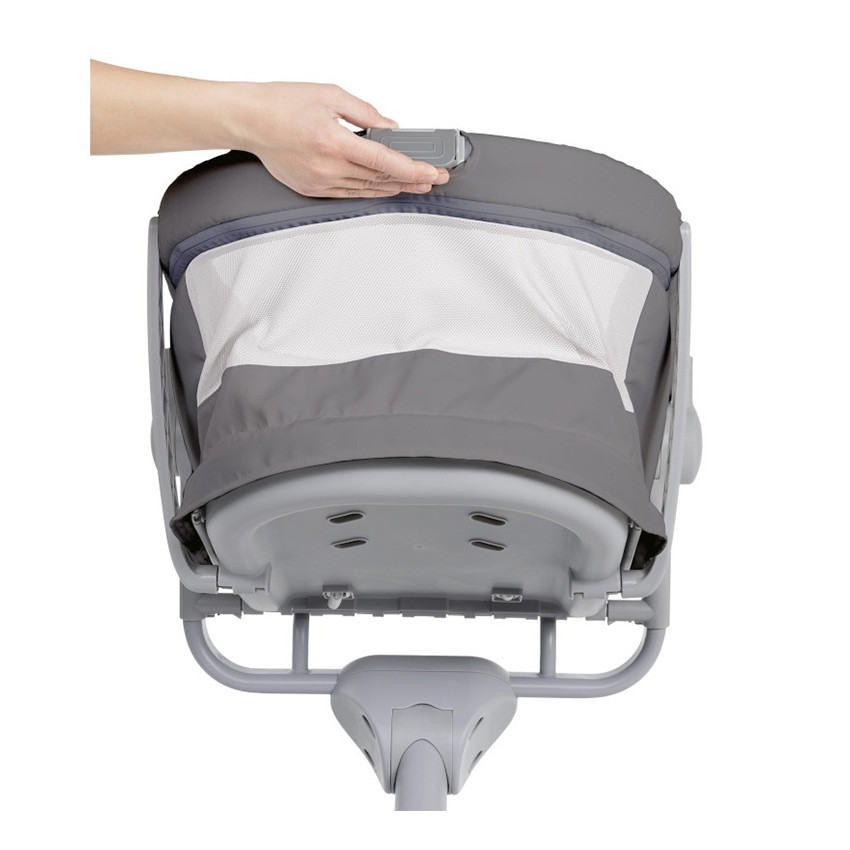 Transat Baby Hug Air 4 en 1 - Dark Grey 