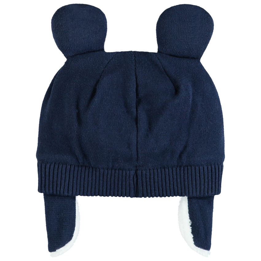 Bonnet en tricot doublé sherpa Minnie Disney 