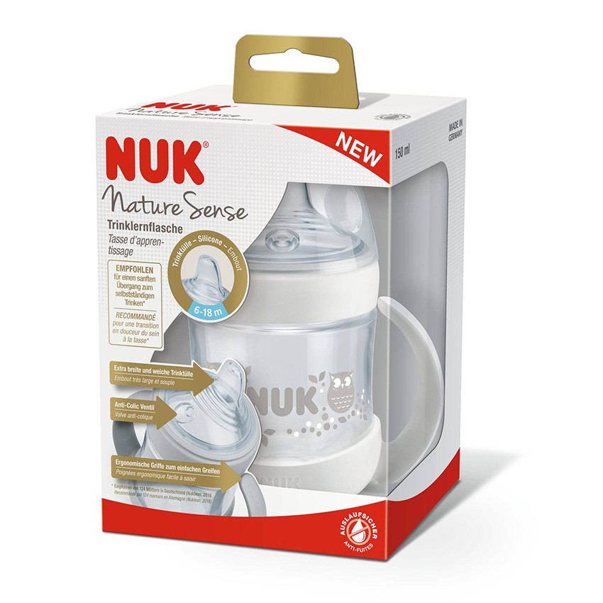 Tasse d'apprentissage Nature Sense 150 ml - Blanc 