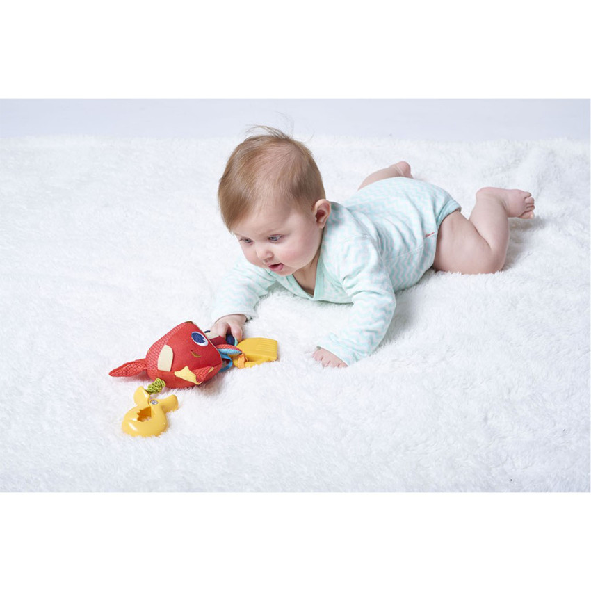 Jouet 1er âge vibrant Christopher le renard 