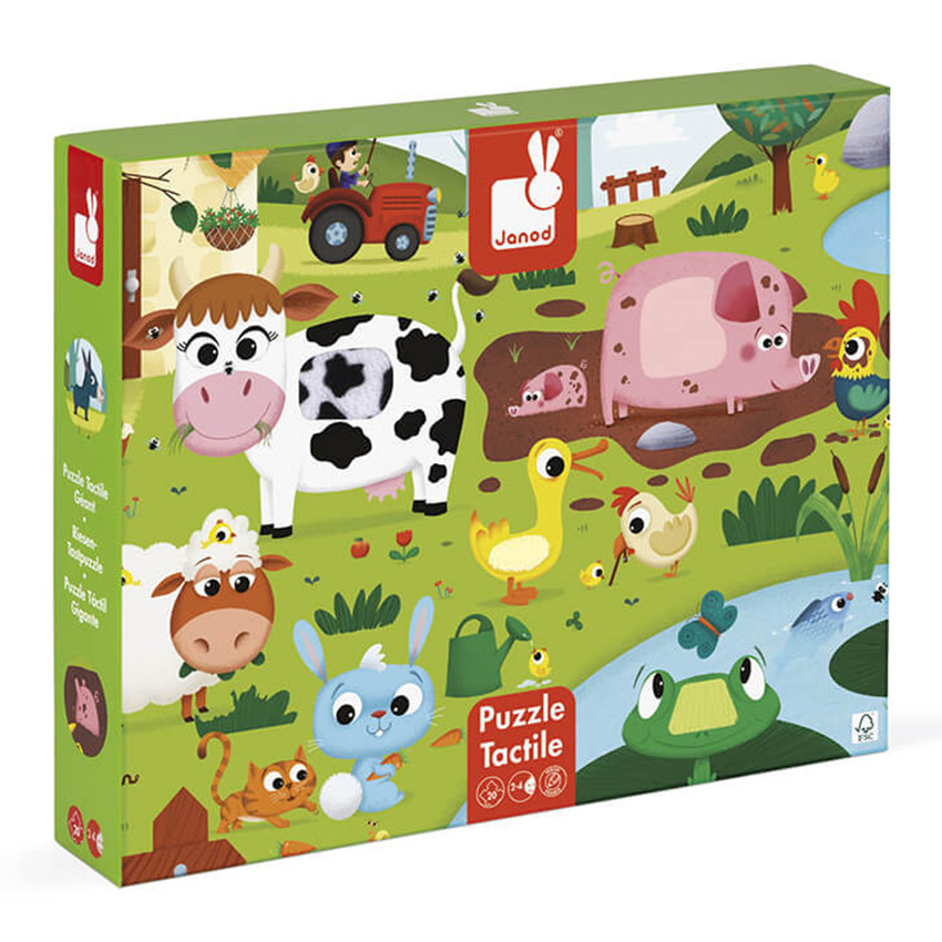 Puzzle Tactile Ferme