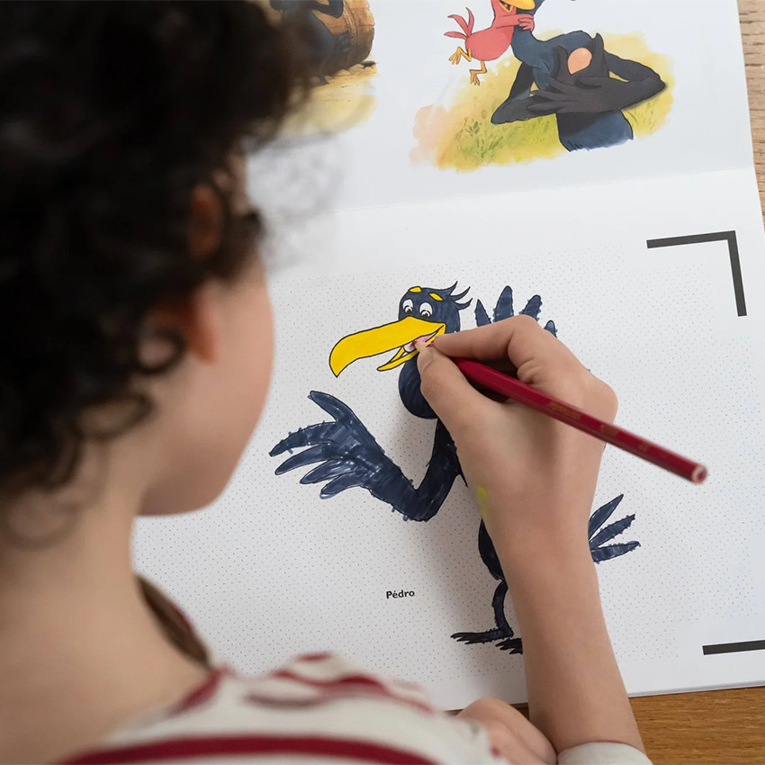 Cahier de dessin animé "Les P'tites Poules" 