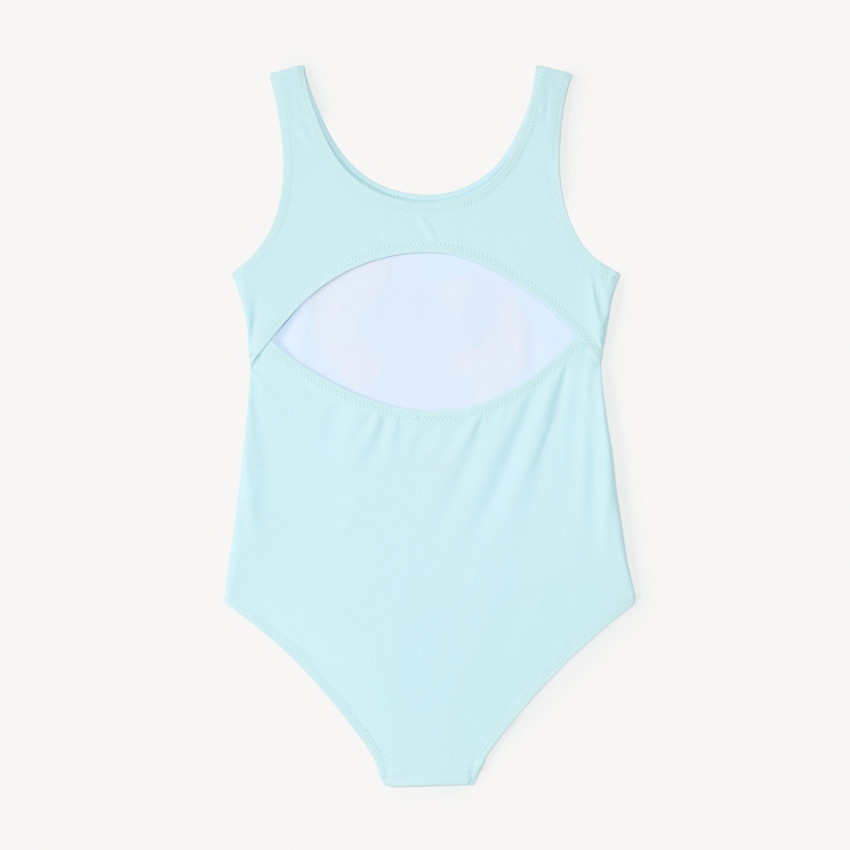 Maillot de bain 1 pièce Stitch Disney avec sequins et ouverture dans le dos pour fille  