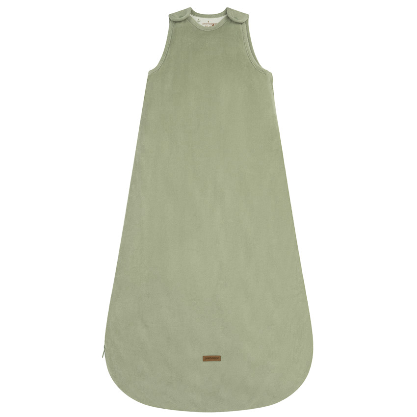 Gigoteuse sans manches T3 en velours côtelé TOG 3.5 vert