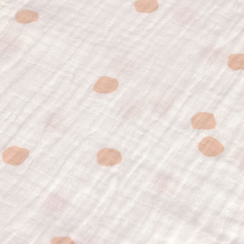 Lot de 3 langes Little Mateys Orange épicé 