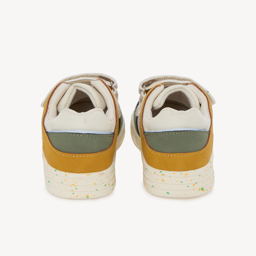 Baskets basses à empiècements pour bébé garçon 