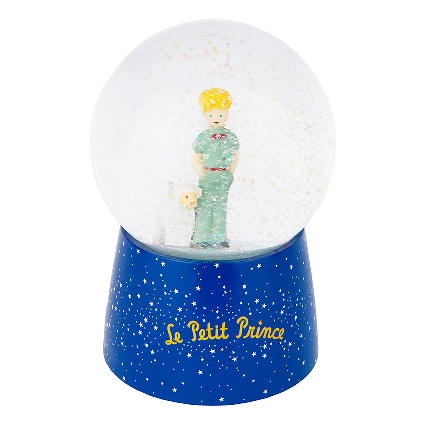 Veilleuse boule de neige musicale Le Petit Prince 