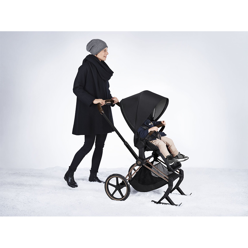 Skis pour poussettes Priam et e-Priam- Black 