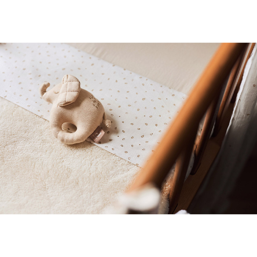 Couverture Basic 100x150cm Jersey/Sherpa Oatmeal 