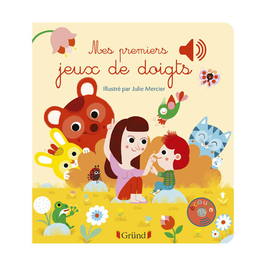 Livre sonore Mes premiers jeux de doigts 