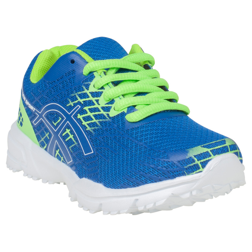 Baskets basses en mesh avec motif graphique contrasté  