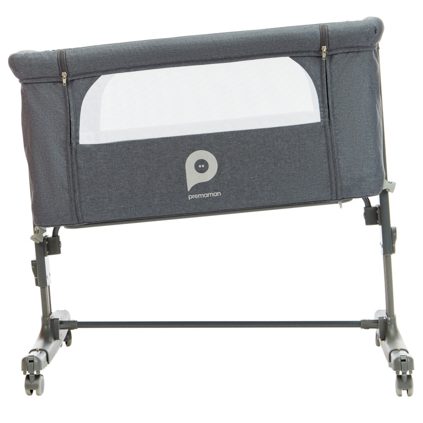 Berceau cododo à roulettes Bisoo gris - Gris (Prémaman) - Image 1