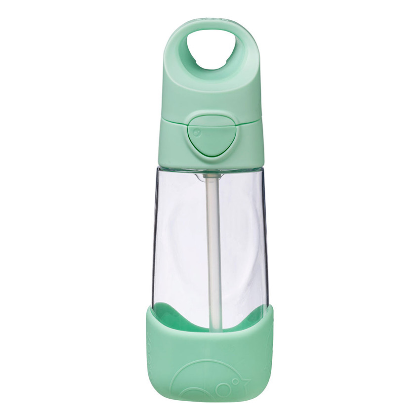Gourde Tritan avec paille en silicone 450ml Spearmint 