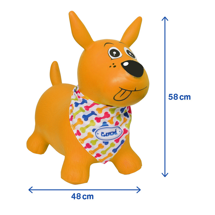Mon Chien sauteur - Jaune 